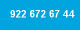 922 672 67 44 922 672 67 44